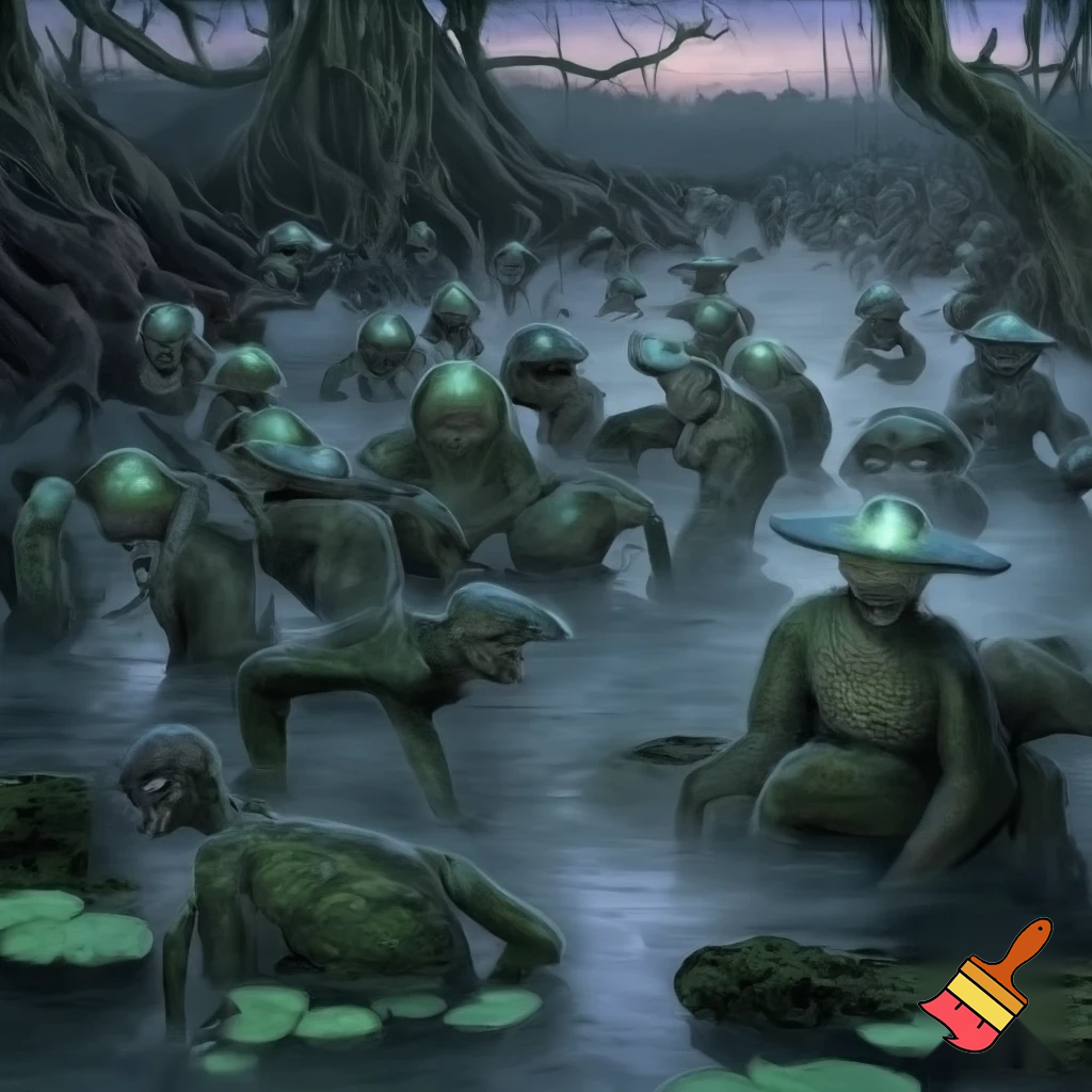 An army of Kappa's (the fictional character)