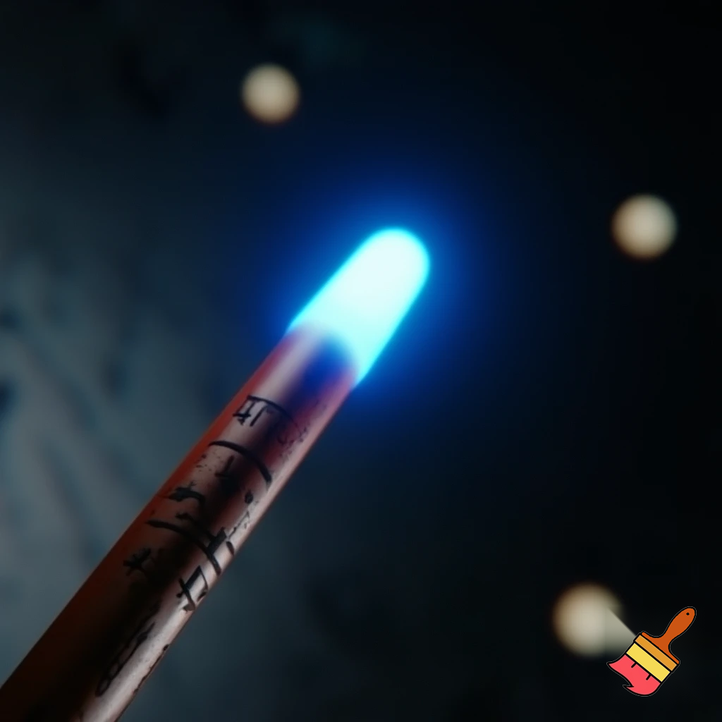 Magic wand glow stick