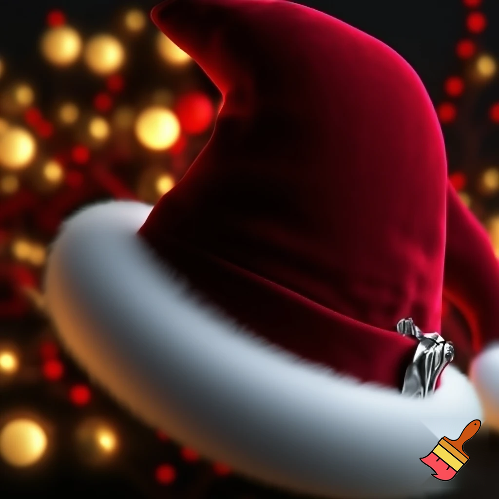 Christmas wizard hat