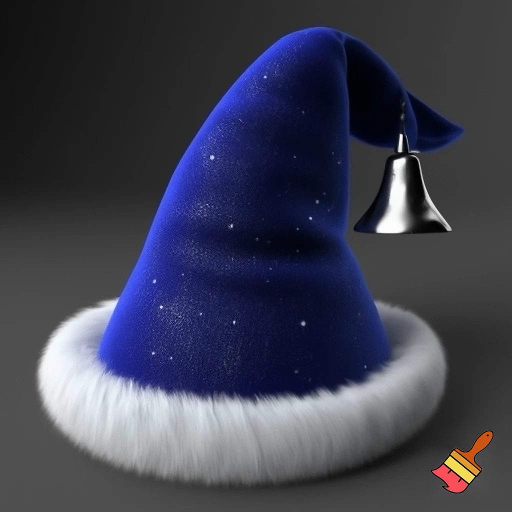 A wizard Christmas hat
