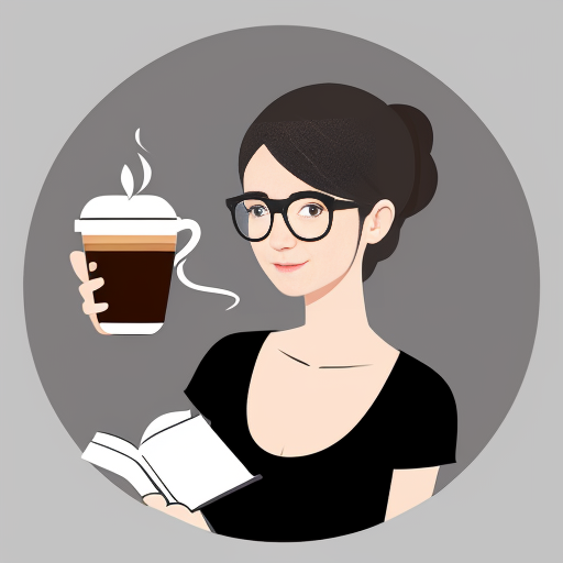 Wygeneruj dziewczynę czytającą książkę albo mangę. Dziewczyna ma brązowe, kręcone włosy do ramion i czarne okulary i bluzę (czarną albo szarą). Pije herbatę albo kawę. Może mieć luk. W tle jest magia. Obok niej siedzi fretka 