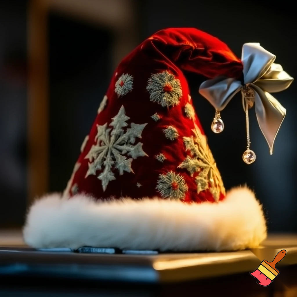 Christmas wizard hat