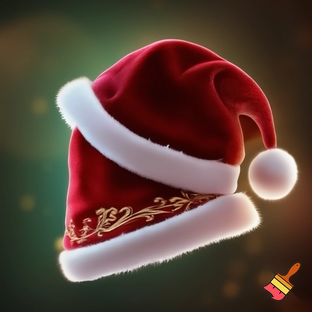 Elf Santa Claus hat velvet Santa Claus elf hat Santa Claus