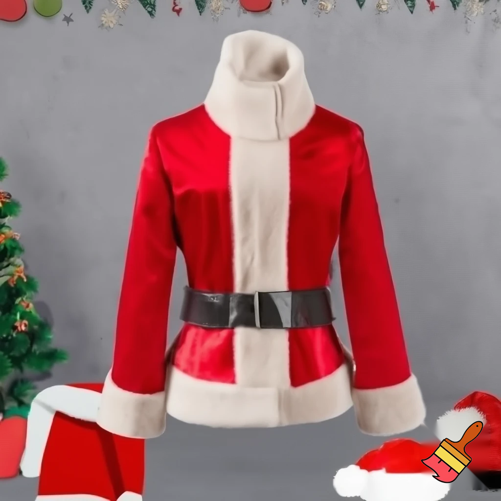 A wizard jacket Christmas jacket Santa Claus wizard Christmas shoes Christmas wizard hat