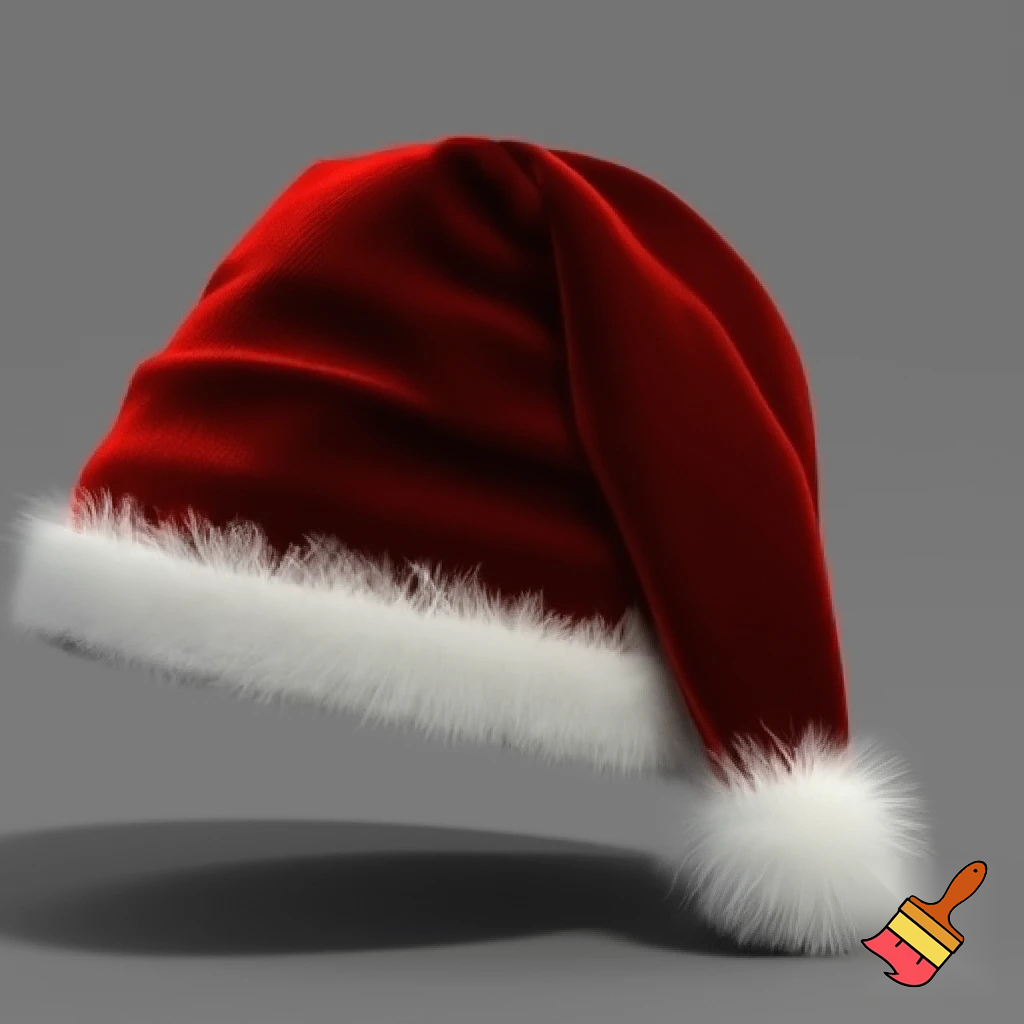 Christmas Santa Claus velvet hat delicate special delicate hat