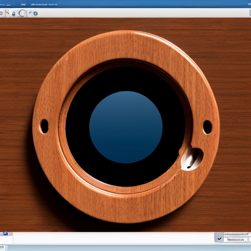 wygeneruj obraz z tłem stołu i norą myszy
