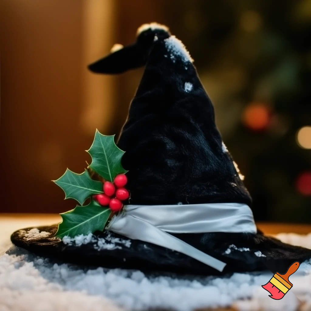 Christmas wizard hat