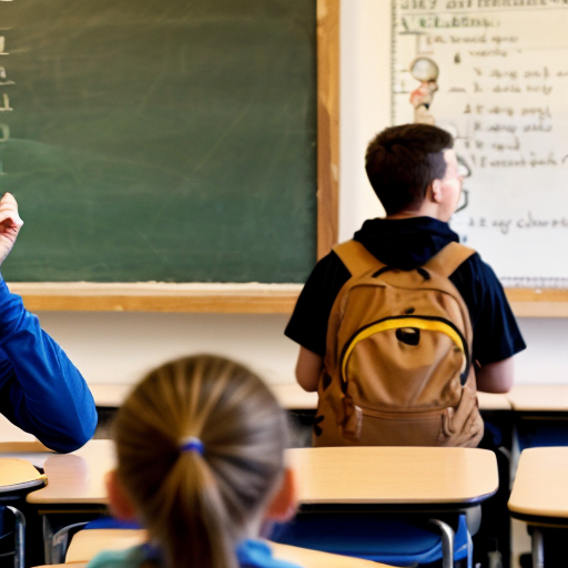 peanut butter boy yelling at students at class because they eat peanut butter