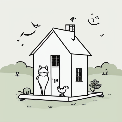 Create image like animals living on their home at one place