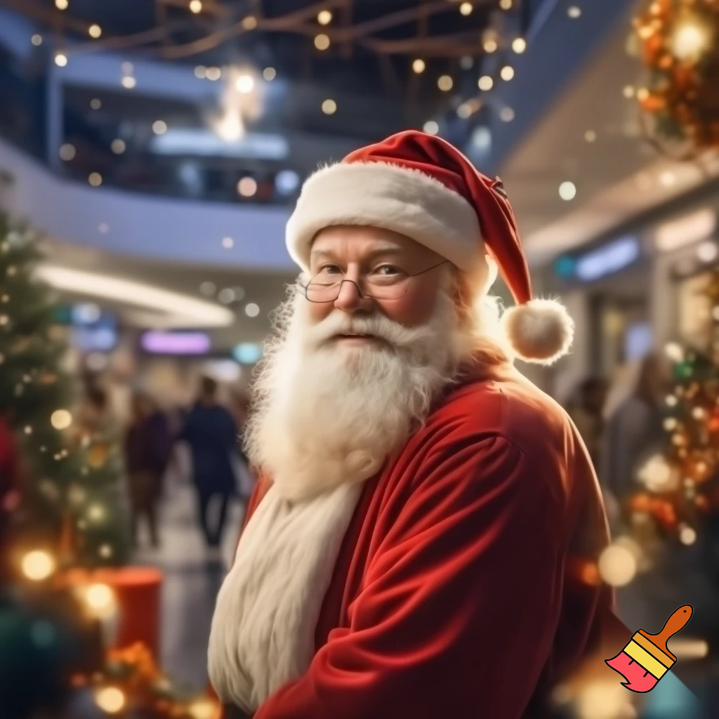 Santa Claus at Cranbourne shopping Centre