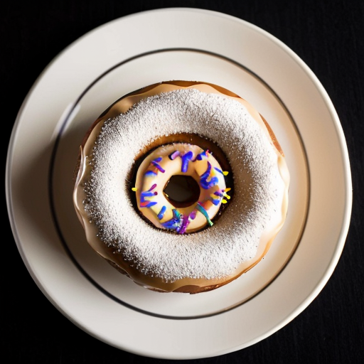 give it a space theme and add multiple stars and planets in the background  Saturn Ring Donuts: Carmel and cream filled donuts with golden dust and a pineapple ring on the top to represent saturn. Also have three donuts on the plate  