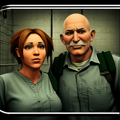 Banjo and kazoie in the most security prison in history old, scary. They are happy