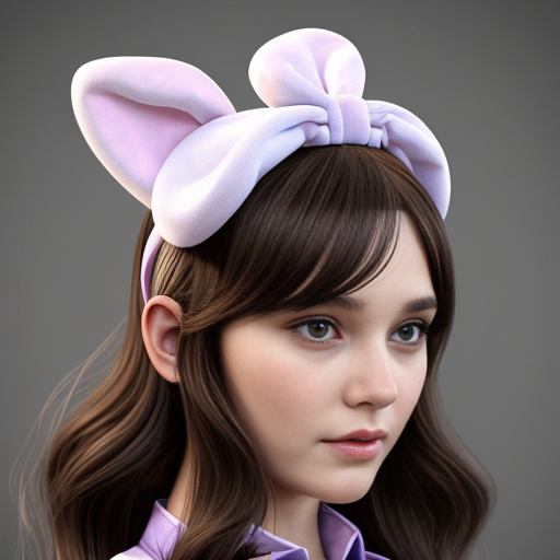 Easter top hat headband, Easter bunny headband, top hat, purple and white top hat headband