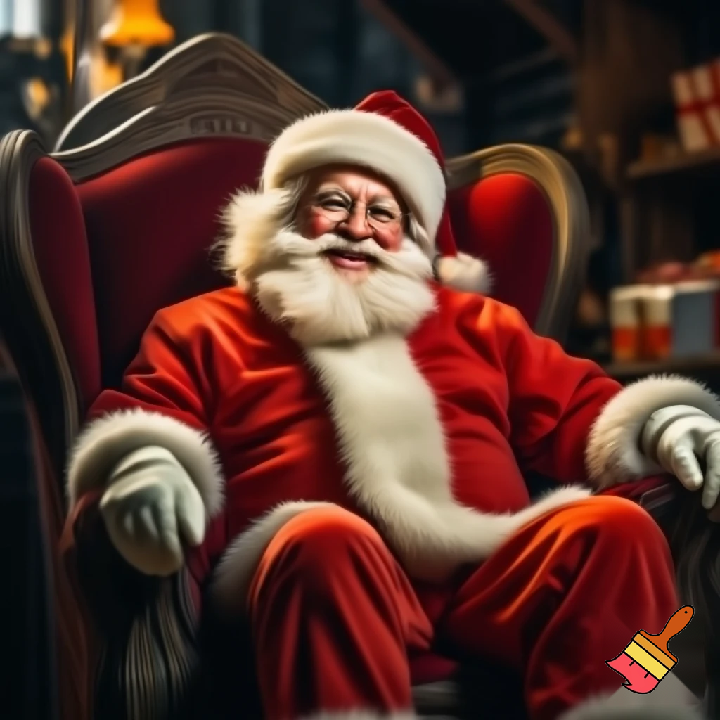 Santa Claus chair💫🌠⭐️🌟 Santa Claus