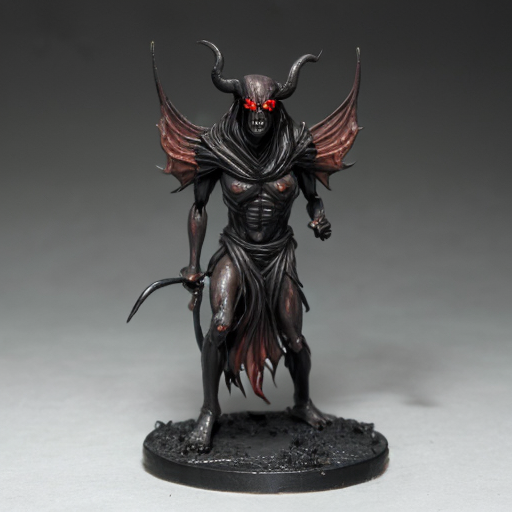 demonic figure unique
