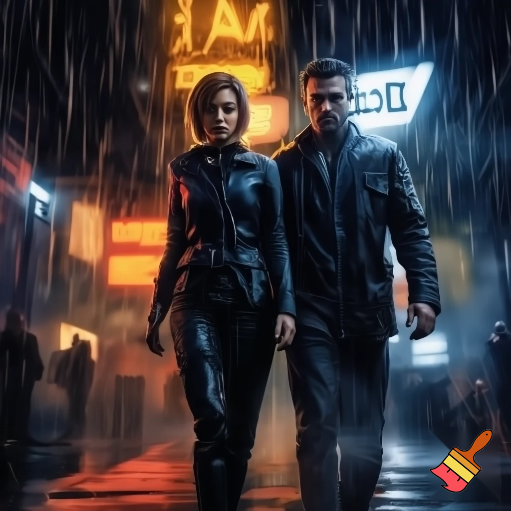 Female and male wanted by the police