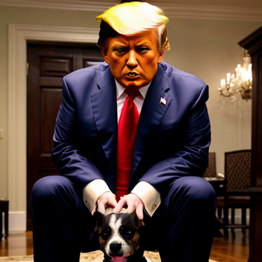 67 handed demon trump fucking a dog