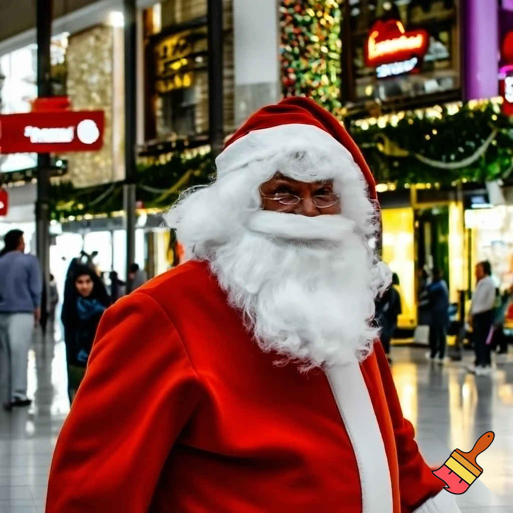 Santa Claus at Cranbourne shopping Centre