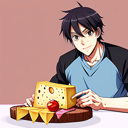 phil taylor eating cheese