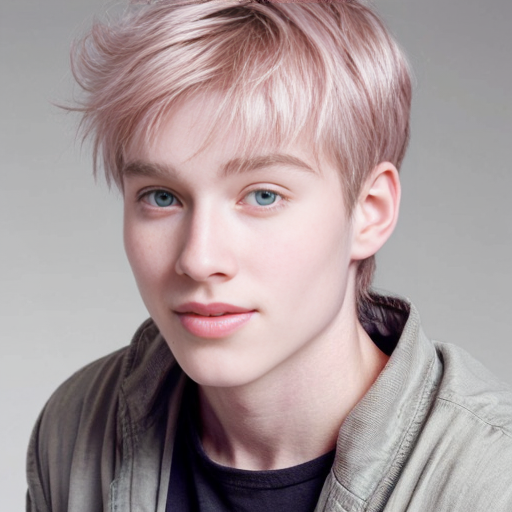 Su rostro parece una escultura, su piel es blanca pero no pálida,  más bien tiende al rosado; su cabello es castaño como las almendras. Tiene la estatura que sería la media  precisa de todos los hombres y mujeres del mundo, diría yo 1,68, y encima de eso lleva unas lunas redondas de ligera miopía que confieren a su aura cierta inteligencia elevada