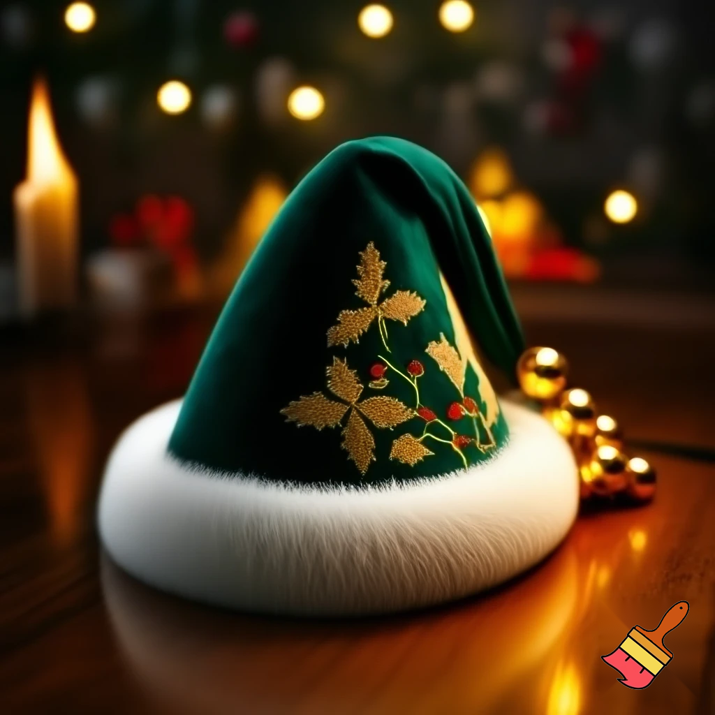 Christmas wizard hat