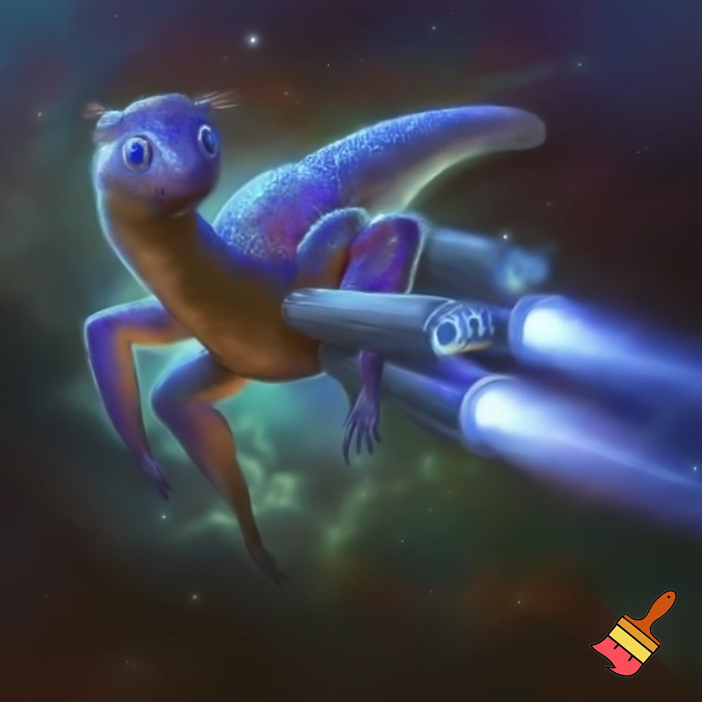 A animal that has 2 eyes, scales, antennae and turbo jets