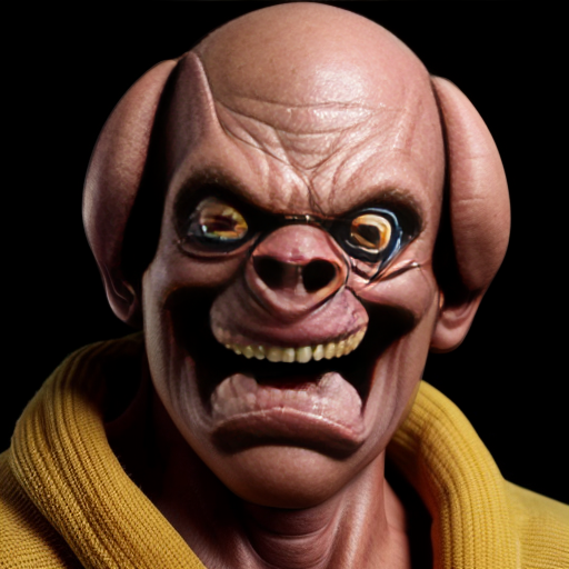 a monster that poseses toys