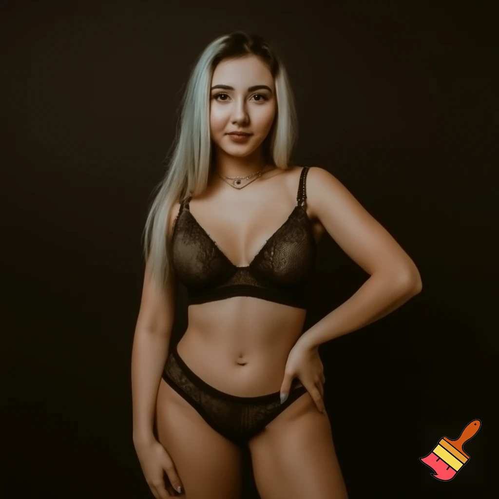 Ola woman in lingerie