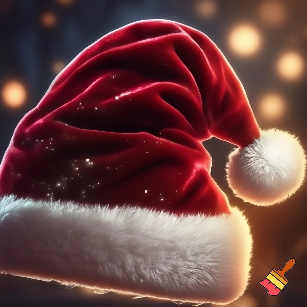 Santa Claus hat velvet Christmas Santa Claus hat 