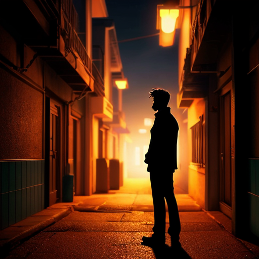 A mysterious man standing still in a dark alley at night, staring intensely at the camera, slow zoom in, dramatic low-key lighting, deep shadows covering half his face, cinematic thriller mood, realistic, ultra detailed, 4K, film grain, shallow depth of field