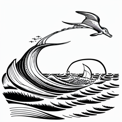 From the vast caverns of old ocean's bed,
Fair Santa Cruz, arising, laves her waist,
The threat'ning waters roar on every side,
For every side by ocean is embrac'd.