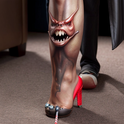 Candy walking stick walking