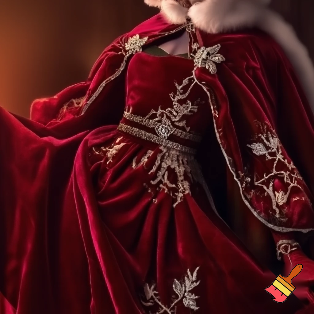 Special costume velvet Christmas outfit