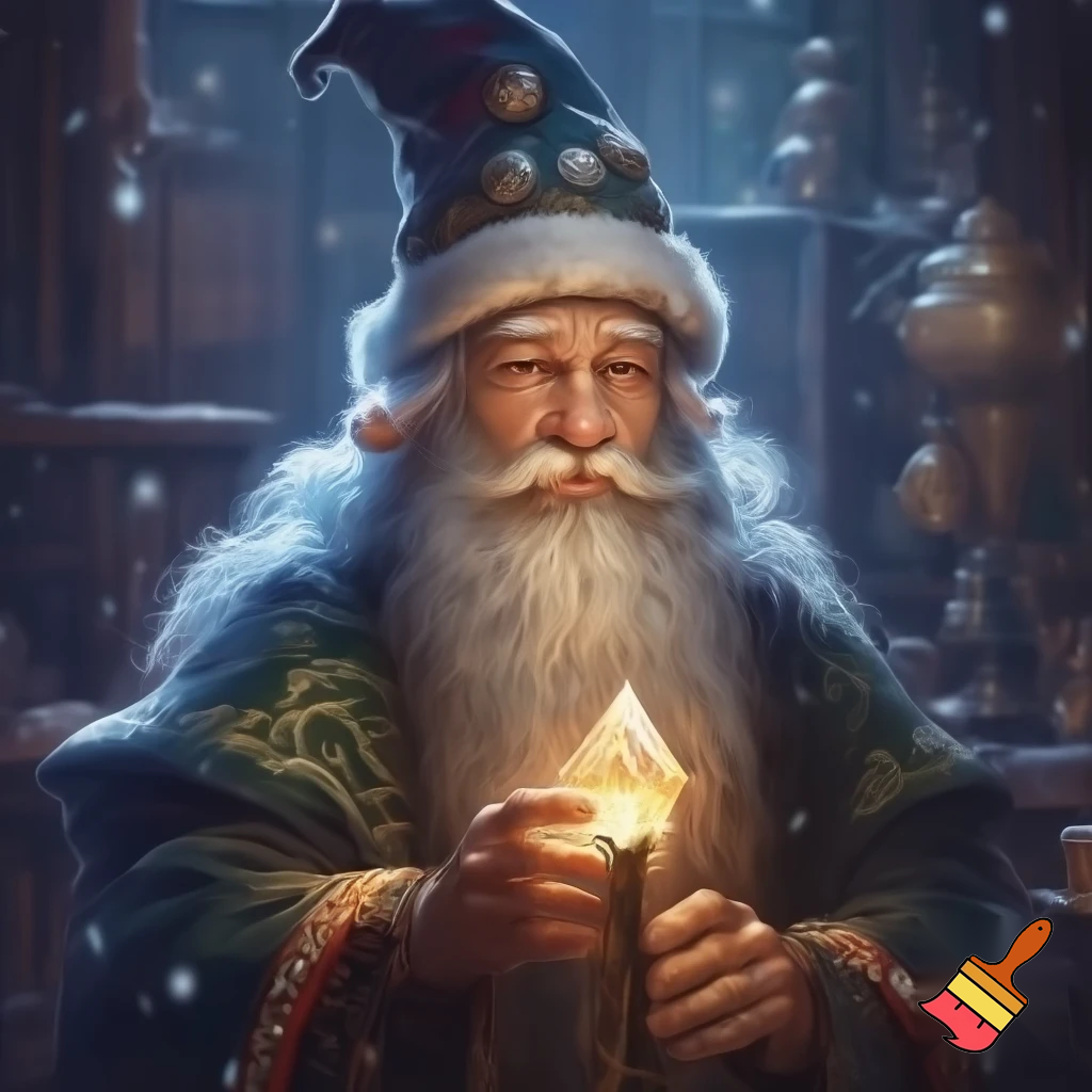 Wizard Christmas hat
