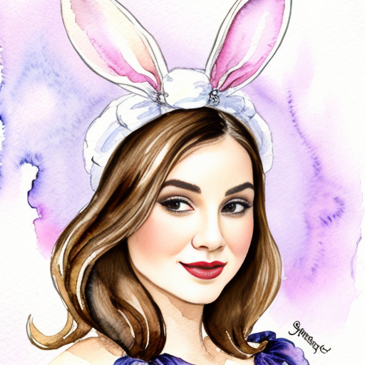  Purple and white Easter bunny headband top hat headband with gold top hat headband