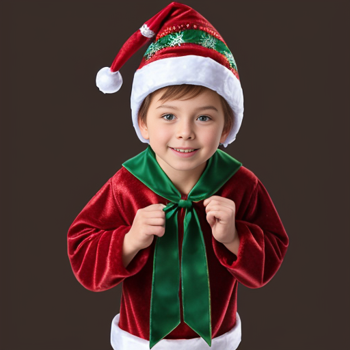 Christmas wizard hat costume