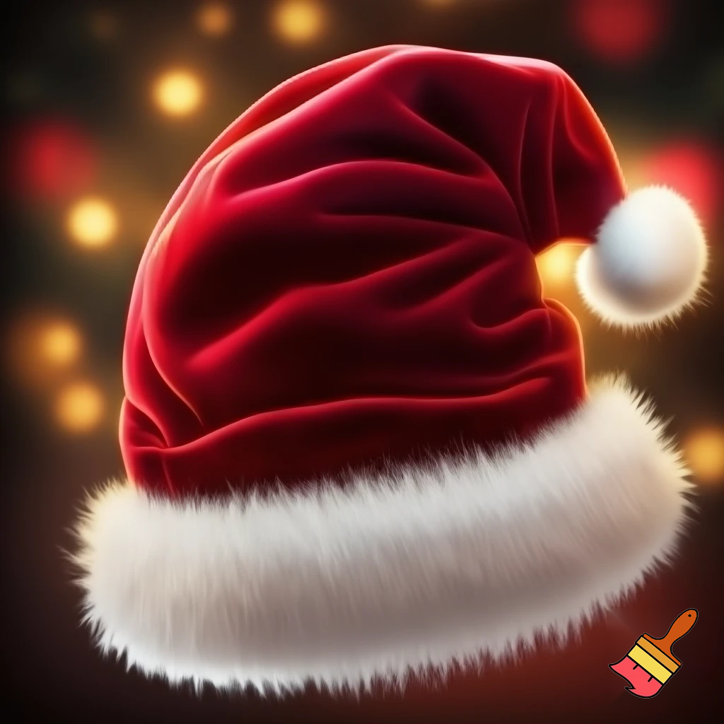 Santa Claus hat velvet Christmas Santa Claus hat 
