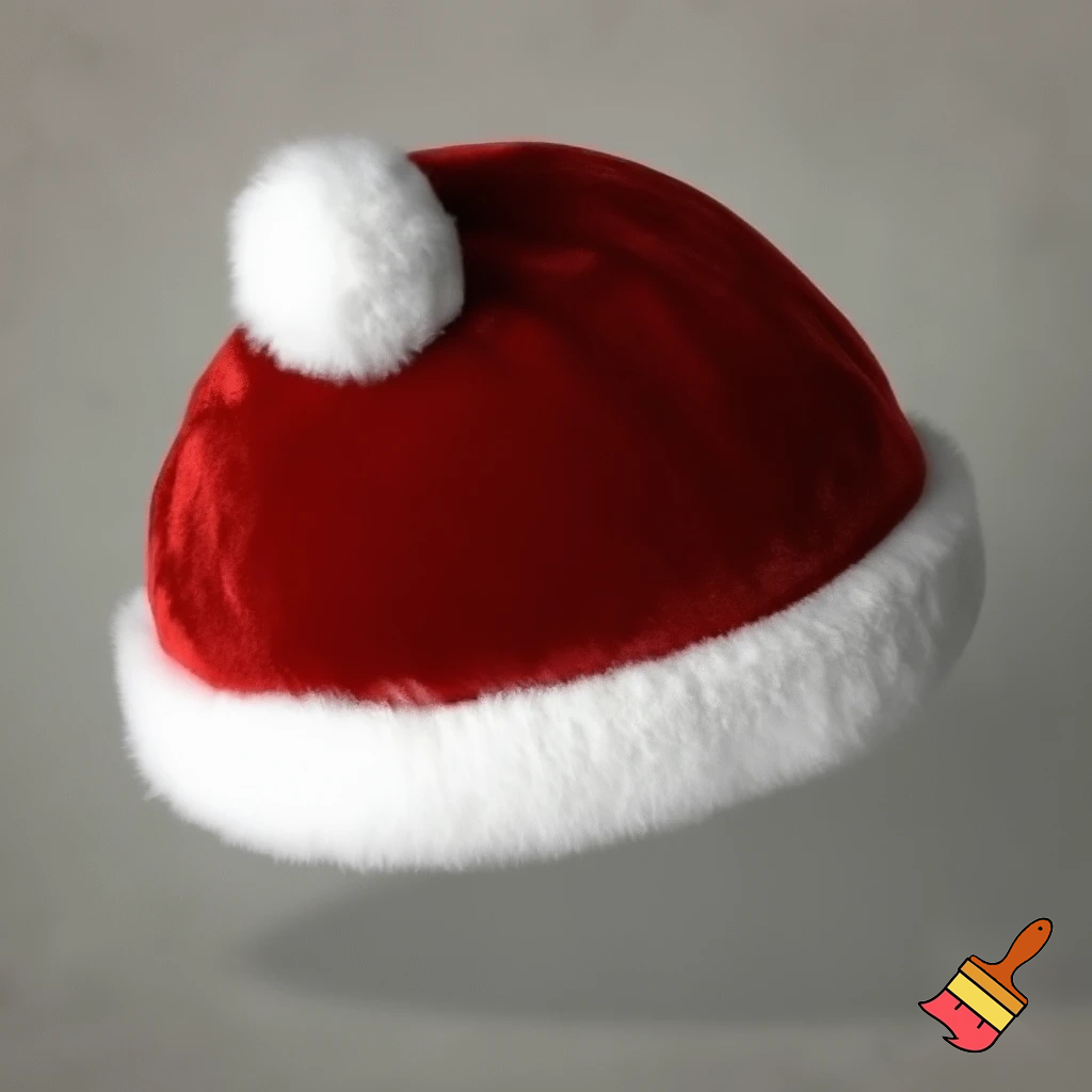 Christmas hat, Santa Claus hat velvet hat offensive hat special in delicate and Velvet
