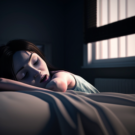“3D Pixar-style animated horror scene, a cute young girl sleeping on a bed at night, long black hair on the pillow, a creepy pale ghost hand slowly touching her hair from behind, the girl opening her eyes with a shocked and scared expression, dark bedroom, blue moonlight coming through the window, spooky shadows on the wall, cinematic dramatic lighting, suspenseful horror atmosphere, ultra detailed, high quality, vibrant 3D animated movie style, expressive face, depth of field, dramatic camera angle, YouTube viral thumbnail composition.”