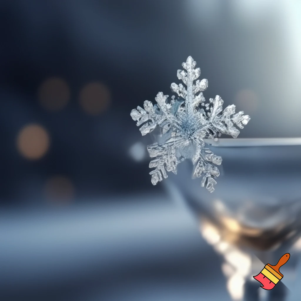 Елочка из снежинок 