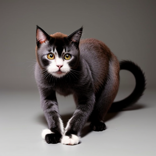 Merge a monkey and a cat into one creature 