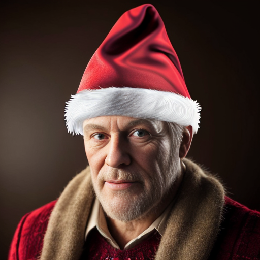 A wizard Christmas hat