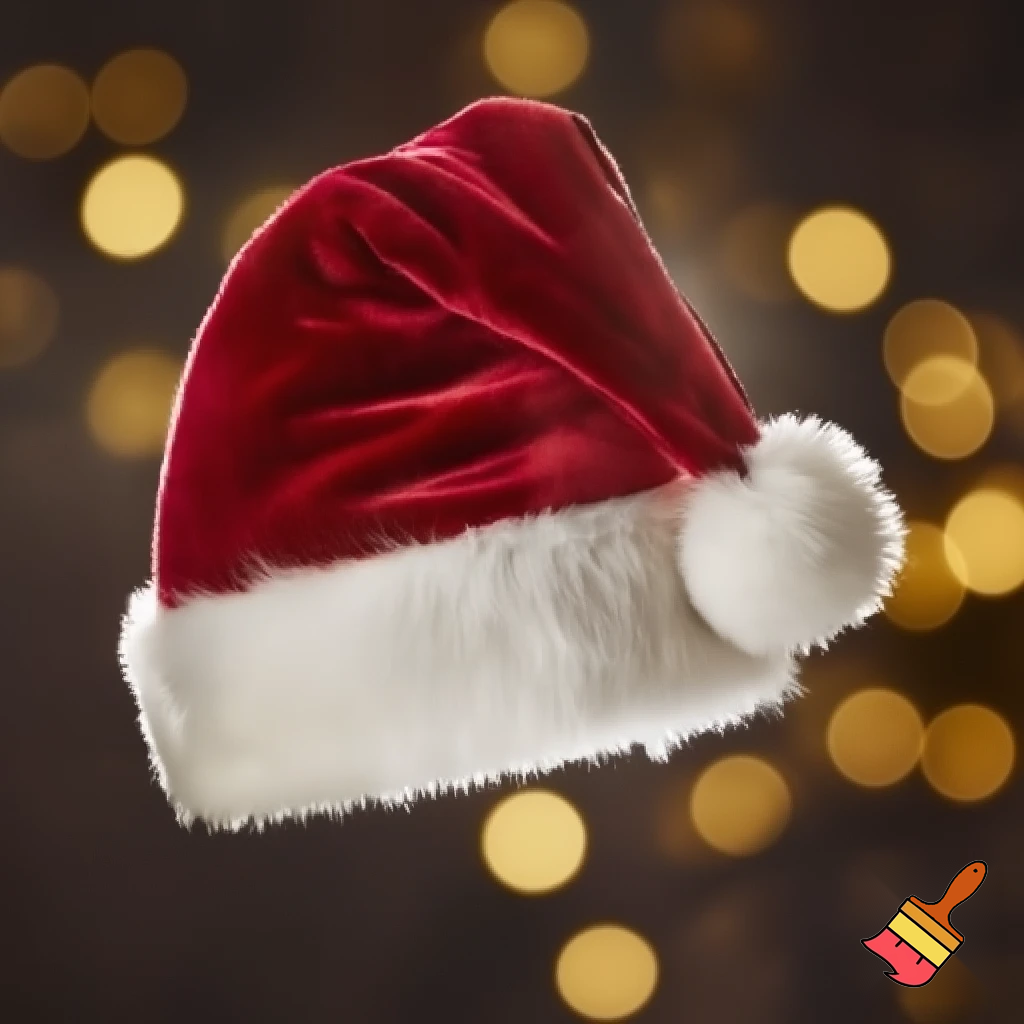 Santa Claus hat velvet Christmas Santa Claus hat 