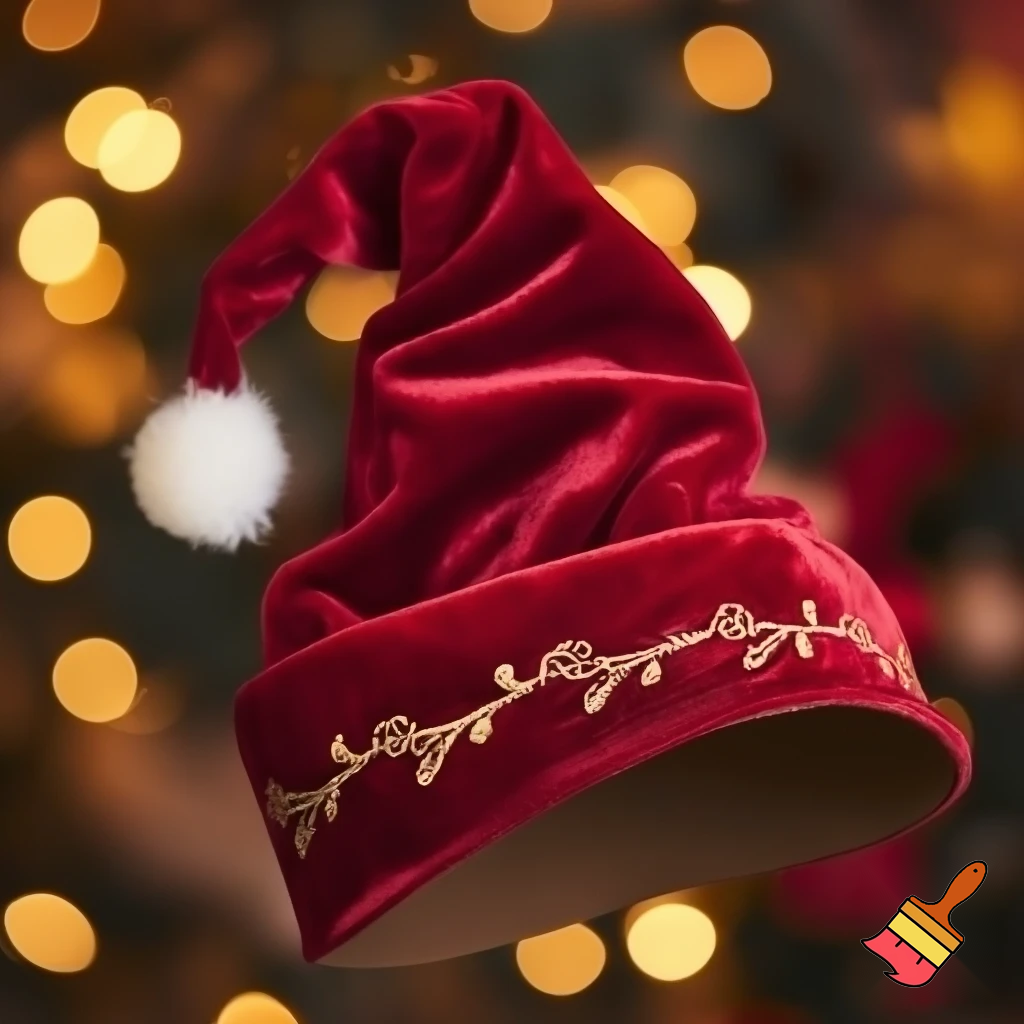 Elf hat Christmas elf hat velvet