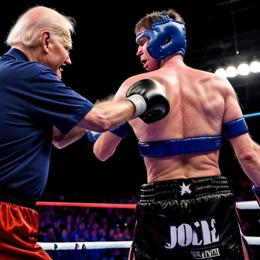 joe biden fighting the old man

