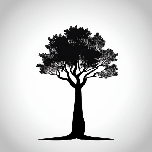 A tree with arms and legs 
 