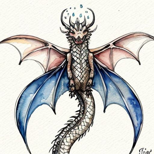 a dragon 2 tiny wings, fire breathing, diamond sparkle scales, tounge tufted hair on head, long tail with short barbs, small eyes with hairy eyebrows, large snout with large nostrils