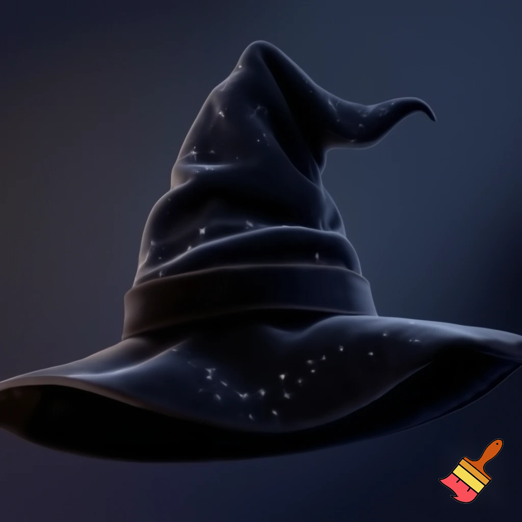 Velvet witches hat, witches hat, dark velvet witches hat and black glitter a fabric and velvet