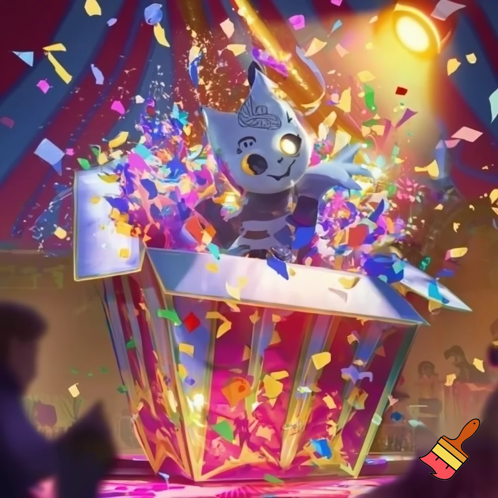 Big surprise box big surprise box special visitor do magic