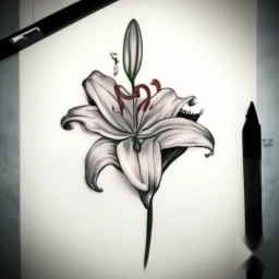 may birth flower tattoo